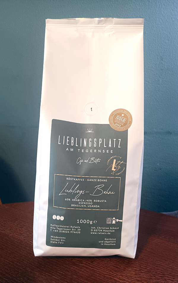 Lieblings-Bohne – Ganze Bohne, 1000 g