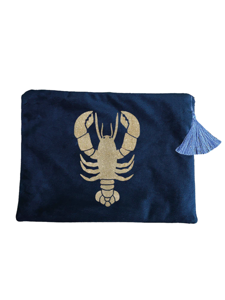 Samttasche Lobster