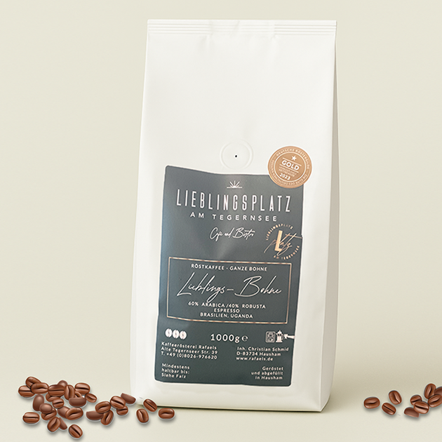 Lieblings-Bohne – Ganze Bohne, 1000 g